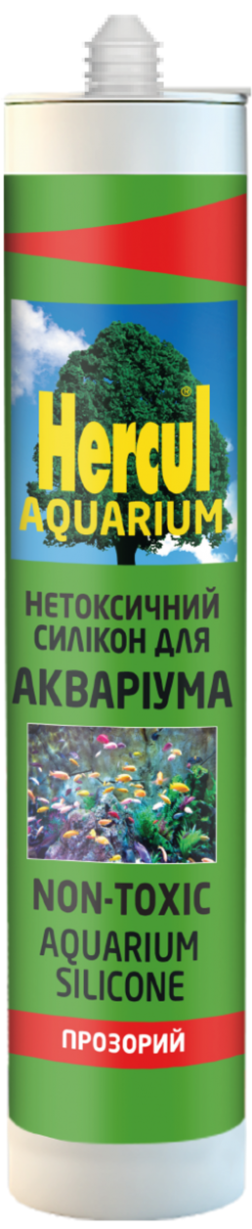 Герметик HERCUL AQUARIUM 280 мл Прозорий (12498)