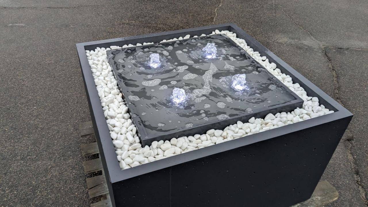 Фонтан садовый FOR №10 1000х1000х600 мм Белый (20494963) - фото 6