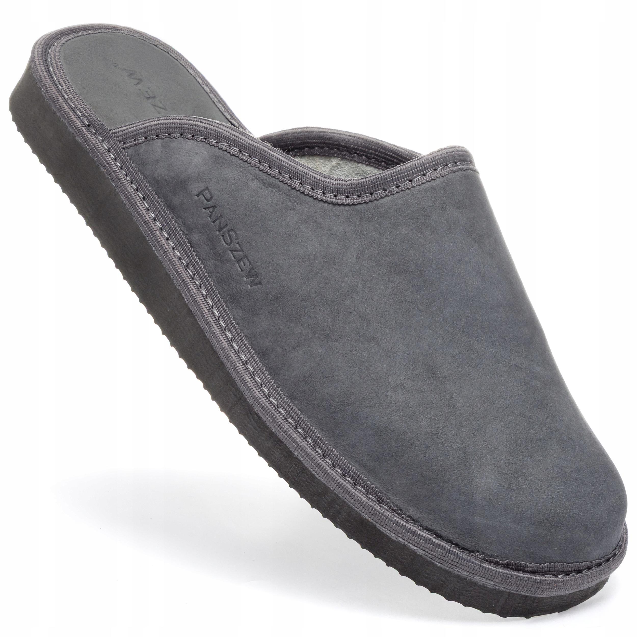 Домашние тапочки мужские PanSzew натуральная кожа р. 40 (492-40)