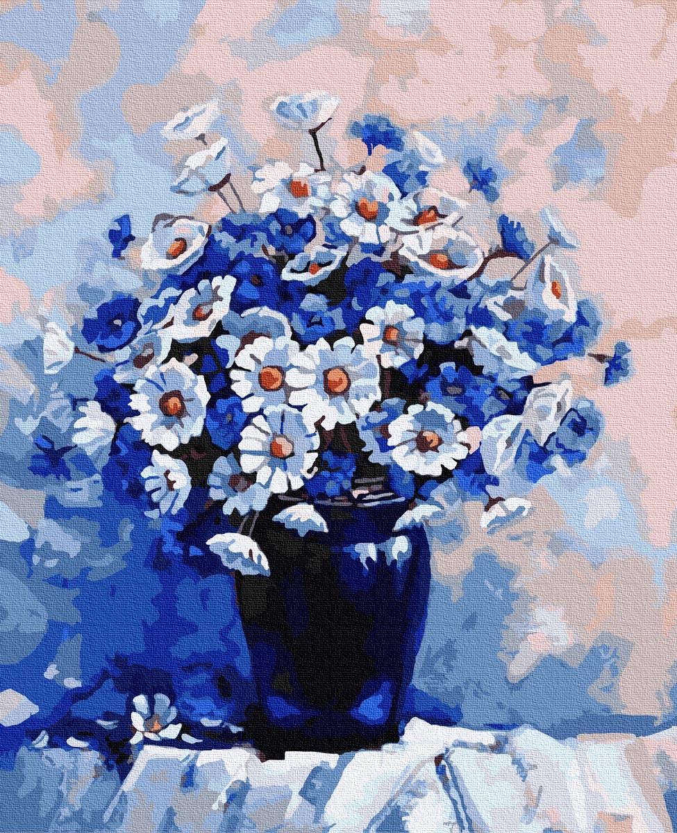 Картина по номерам Волошки і ромашки (GX8779)