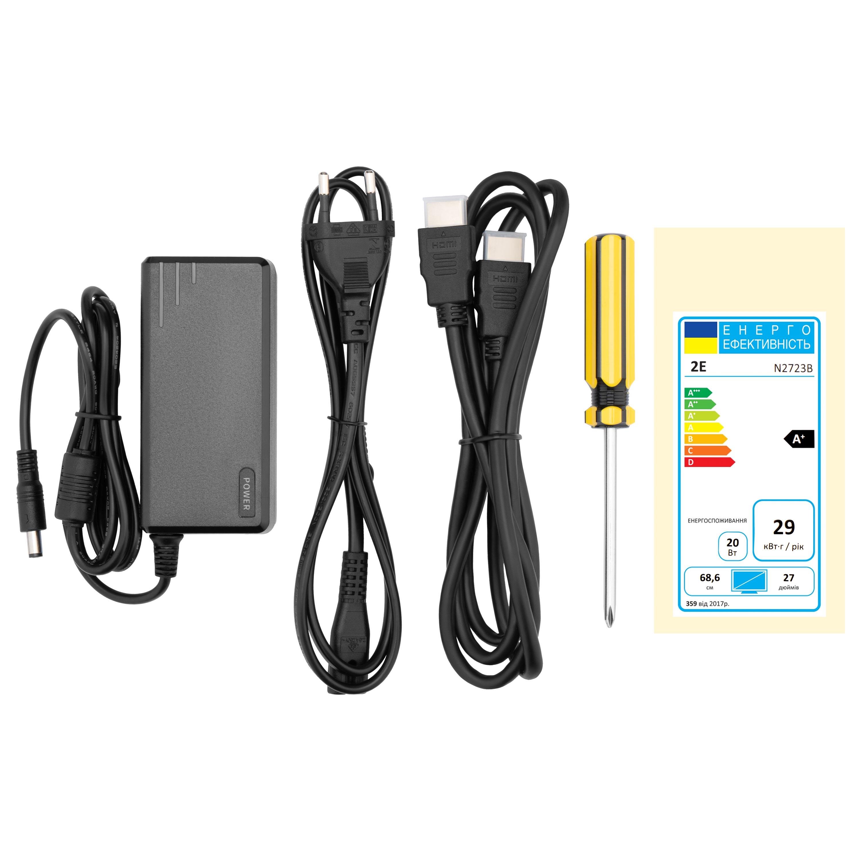 Монітор 2E N2723B Чорний (2E-N2723B-01.UA) - фото 9