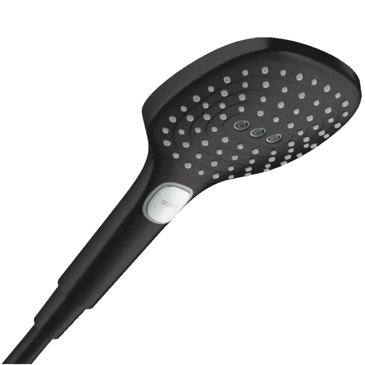 Лейка для душа Hansgrohe Raindance Select E 120 3jet пластик Черный матовый (26520670)
