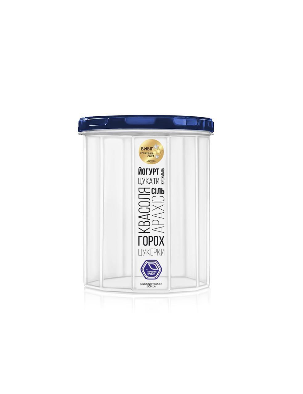 Контейнер для хранения Народный продукт 1 л 18 шт. (5342) Контейнер для хранения Народный продукт 1 л 18 шт. (5342)