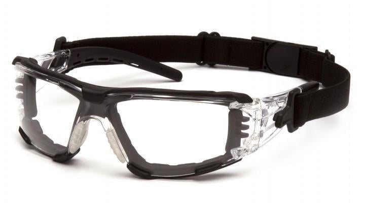Очки защитные с уплотнителем Pyramex Fyxate clear Super Anti-Fog H2MAX Прозрачный