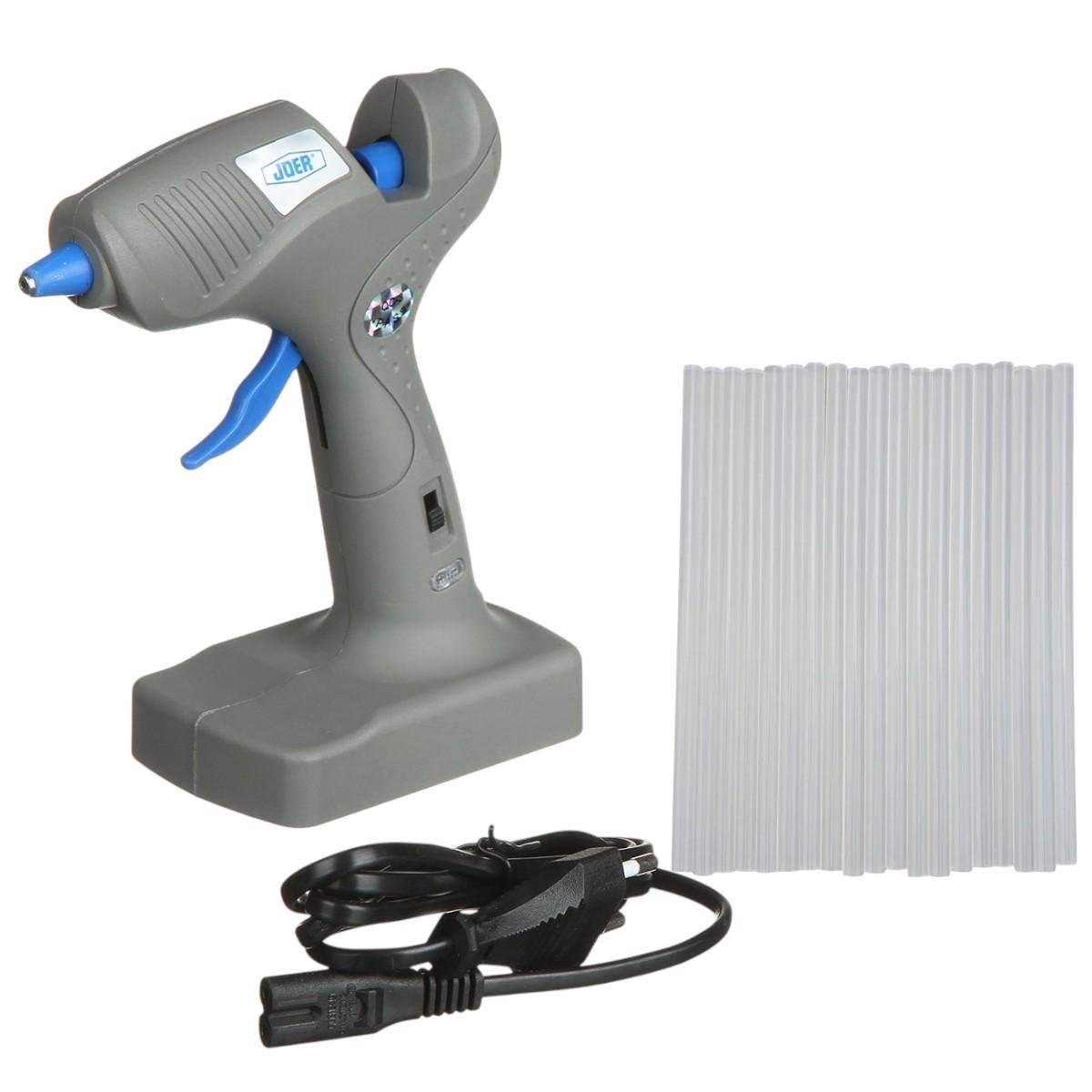 Набор пистолет клеевой JDER с клеевыми стержнями 1 кг