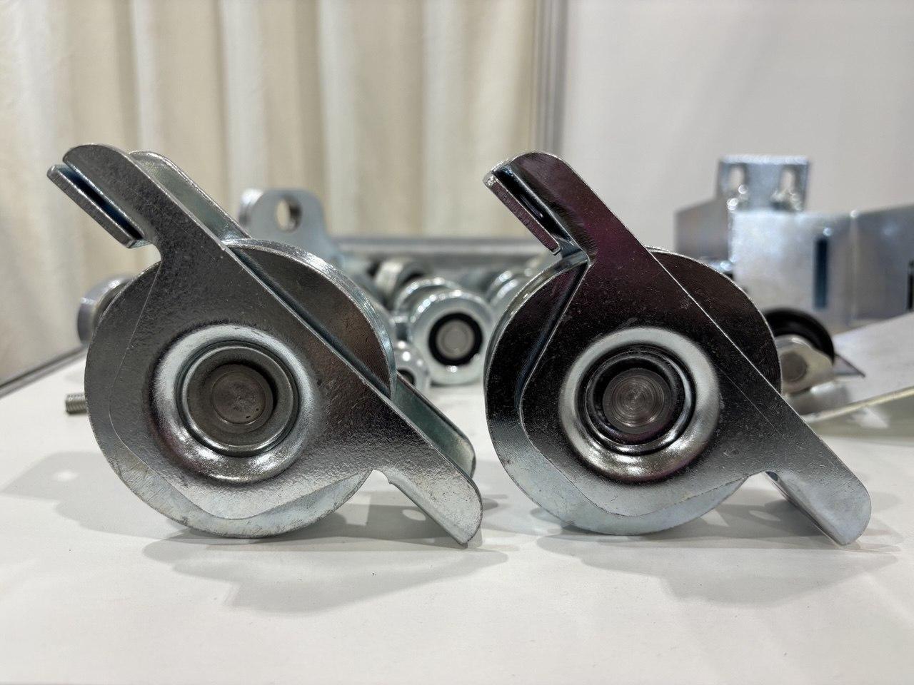 Кронштейн Roll Grand Дельта оцинкований для відкатних і підвісних воріт вагою до 400 кг під кутник - фото 3