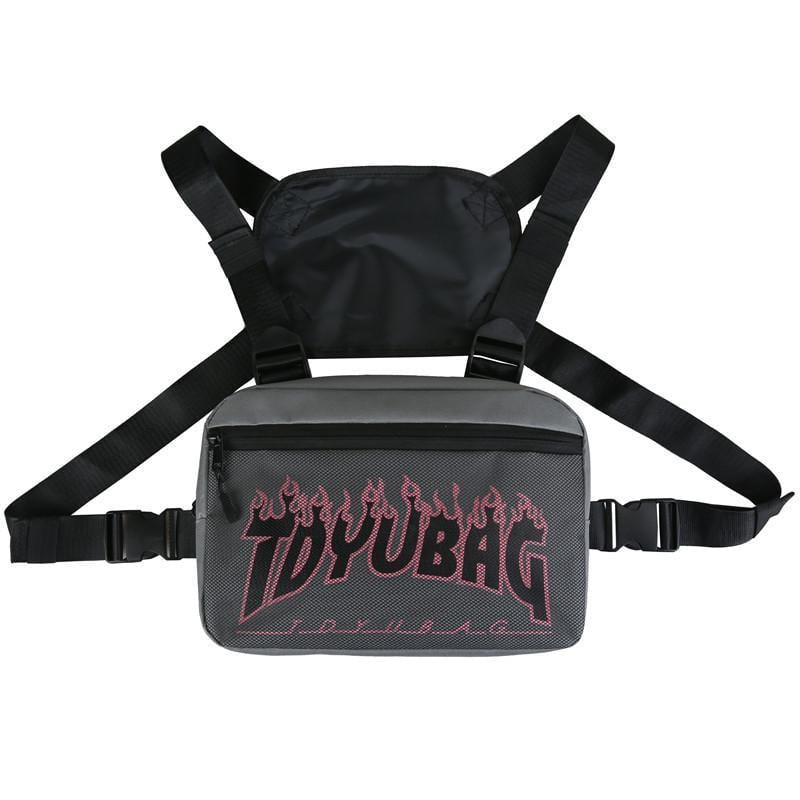Нагрудная сумка 3025 Toyu Bag Серый (14013056)