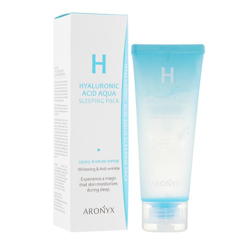 Маска ночная увлажняющая Medi Flower Aronyx Hyaluronic Acid Aqua Sleeping Pack 100 мл (8803348041115)