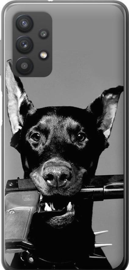 Чехол на Samsung Galaxy A32 A325F Доберман (2745u-2204-42517) Чехол на Samsung Galaxy A32 A325F Доберман (2745u-2204-42517)