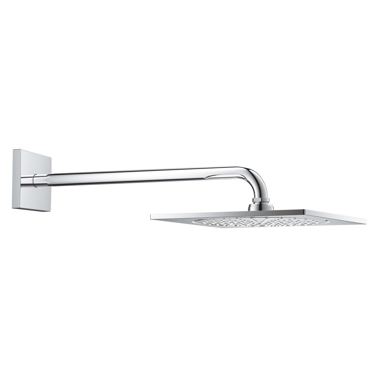 Душ верхній із кронштейном Grohe Rainshower F-Series 26259000 254 мм Хром (148542)