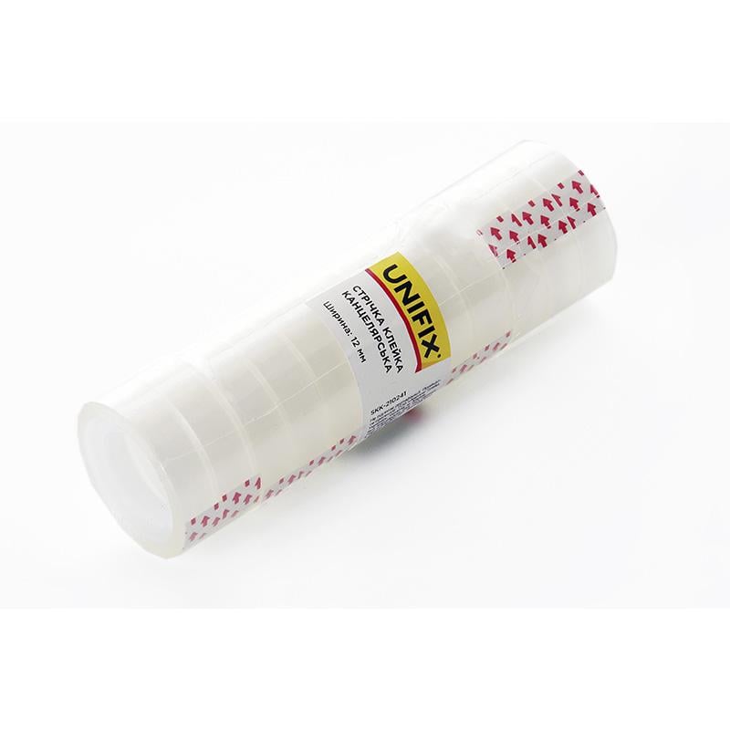 Стрічка клейка канцелярська Unifix SKK-210241-20 12 шт. (18665685)