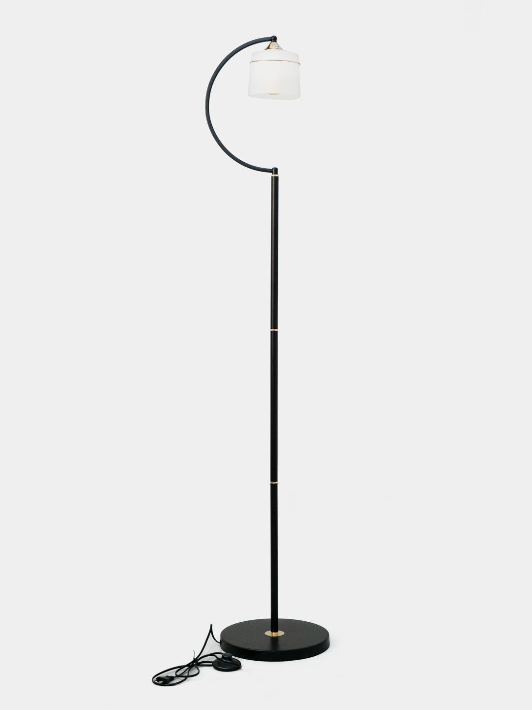 Торшер LK-730F/1 E27 BK+FG (25-431)