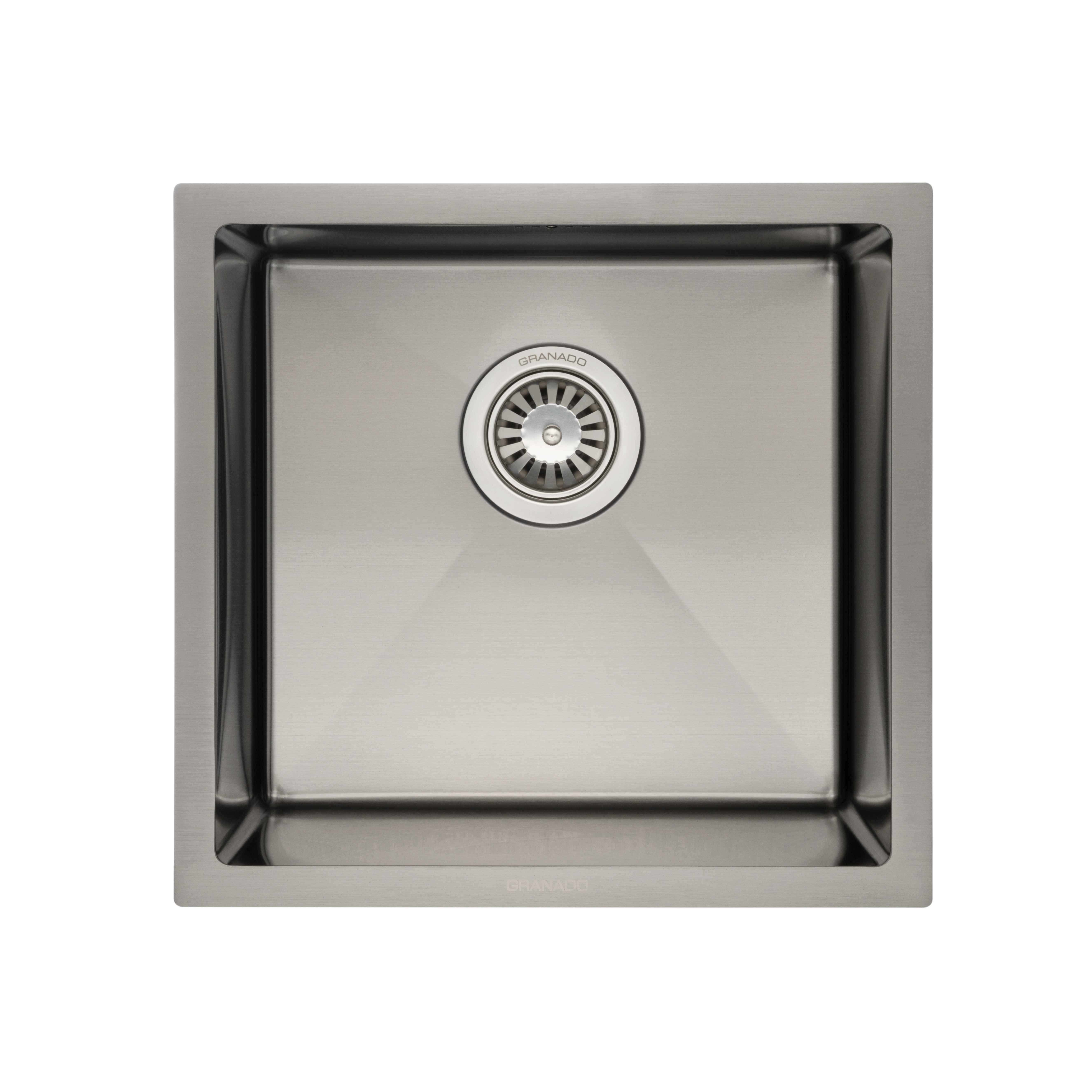 Мойка для кухни Granado Under top Steel S201 Black