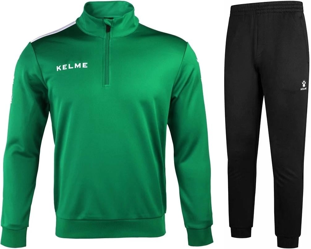 Спортивный костюм KELME LINCE 82.0092_3891353.9000 S Зелено-черный (48382-45)
