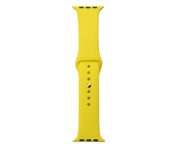 Ремінець Silicone One/Piece для Apple Watch 50 42/44 мм size S Canary Yellow