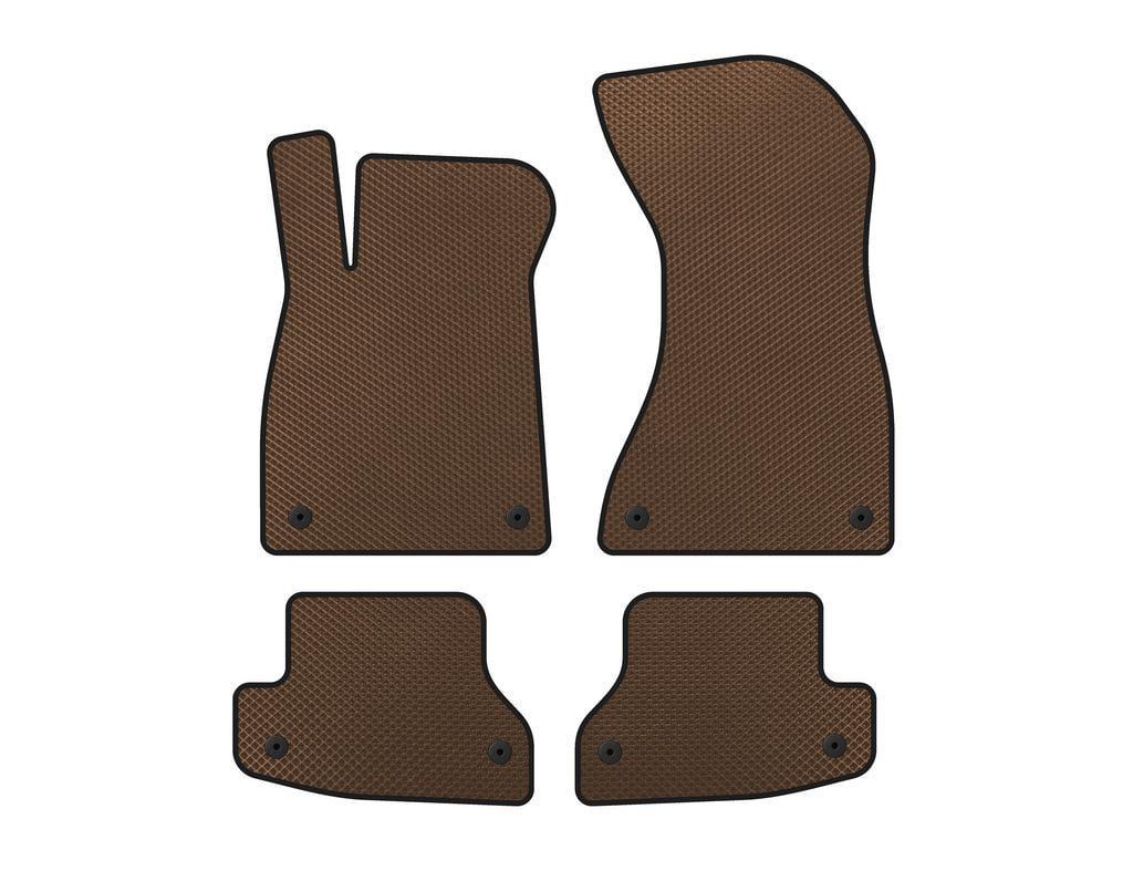 Коврики Digital Designs EVA купе для Audi A5 2016-2025 гг. этилвинилацетат Коричневый (141421)