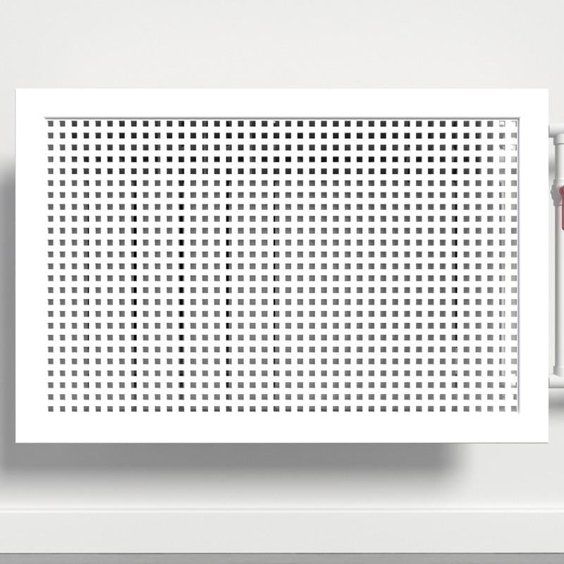 Решетка-экран на батарею SMARTWOOD 1200 мм Белый (R21004104)