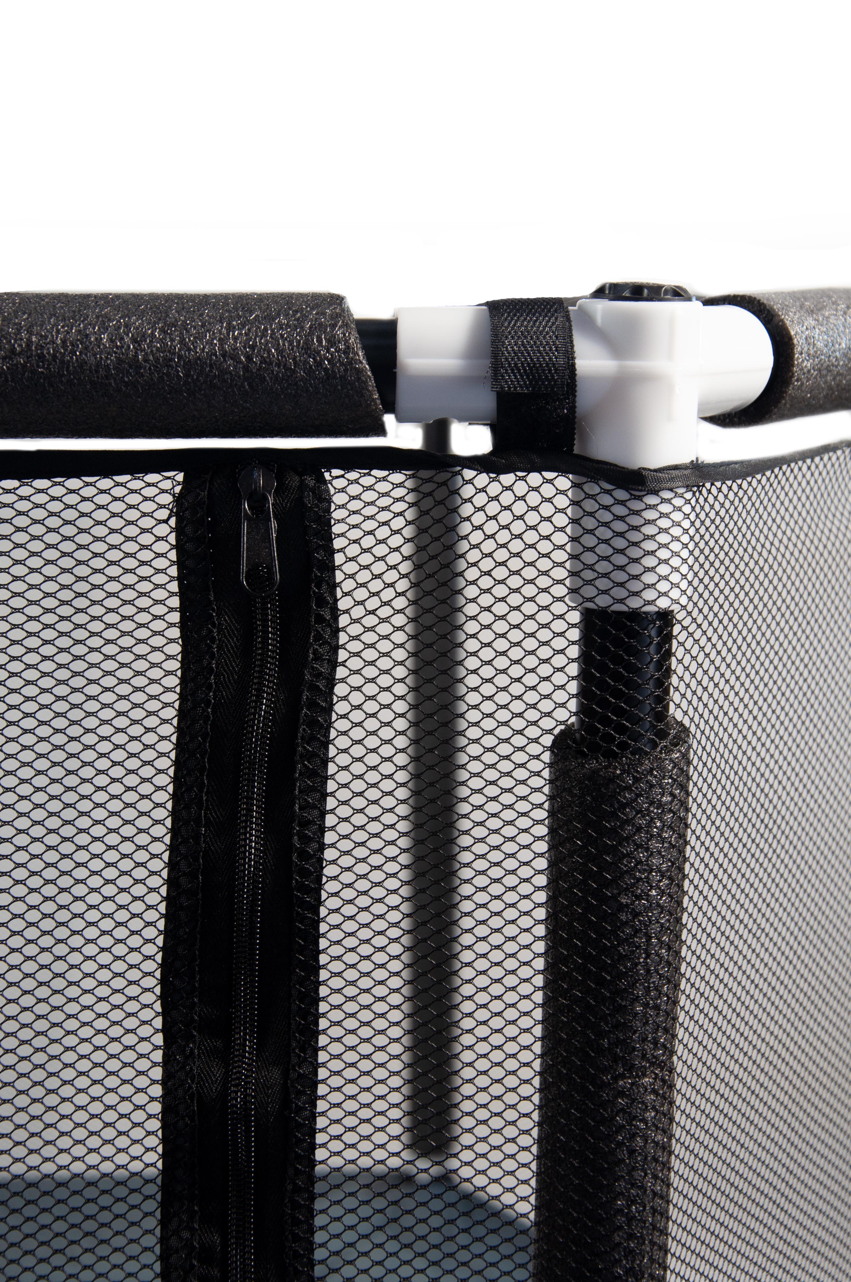 Батут для дітей Atleto кімнатний з сіткою 160 см Cірий (KRB03) - фото 2 Батут для дітей Atleto кімнатний з сіткою 160 см Cірий (KRB03) - фото 2