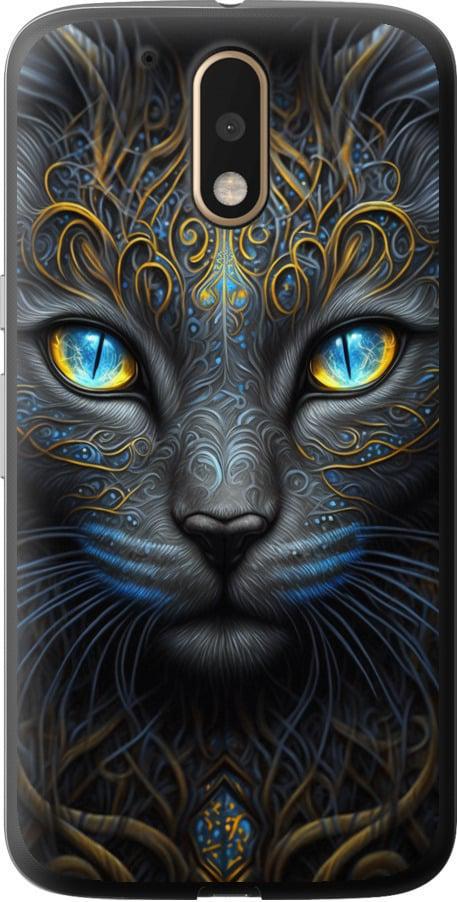 Чохол на Motorola MOTO G4 PLUS Кішка (5548t-953-42517)