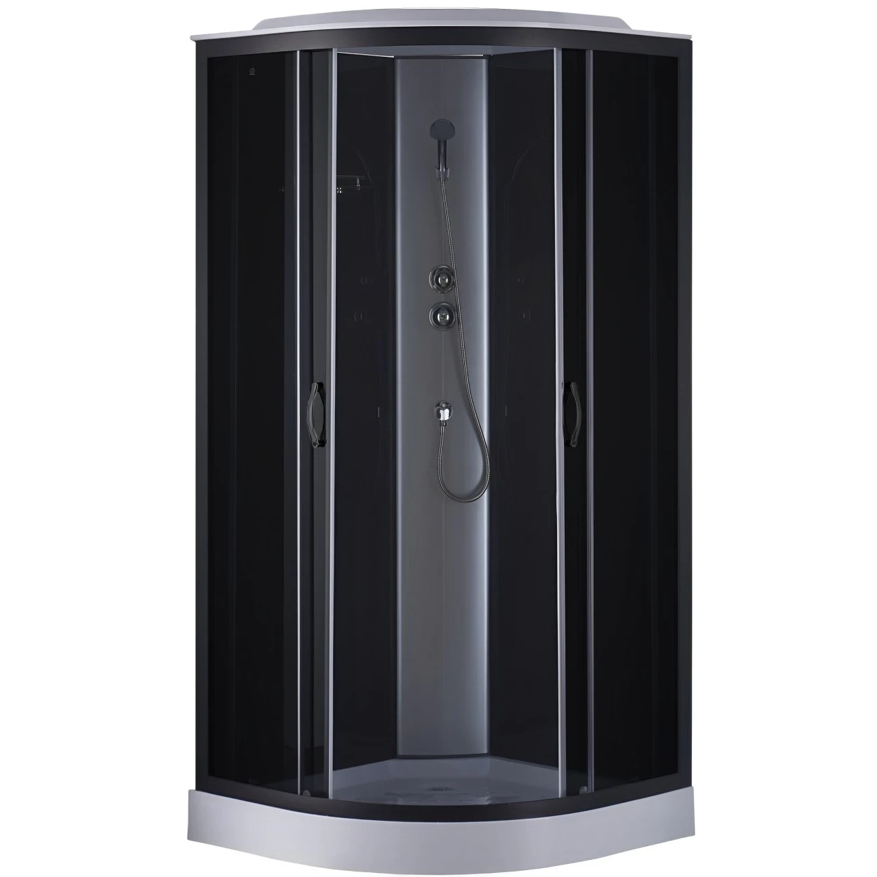 Душевой бокс полукруглый WISLOK L90GBB L90BB BRV 3 уп.