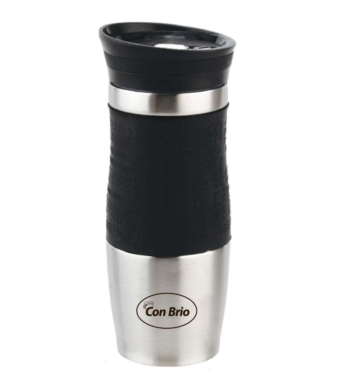 Термокружка Con Brio CB-364 380 мл Black (18681)