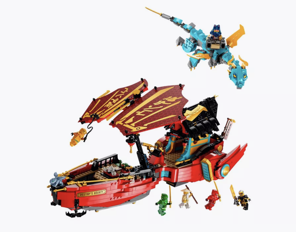 Конструктор Ninjago Подарок судьбы - гонка со временем 1749 деталей (2651827414) - фото 2 Конструктор Ninjago Подарок судьбы - гонка со временем 1749 деталей (2651827414) - фото 2