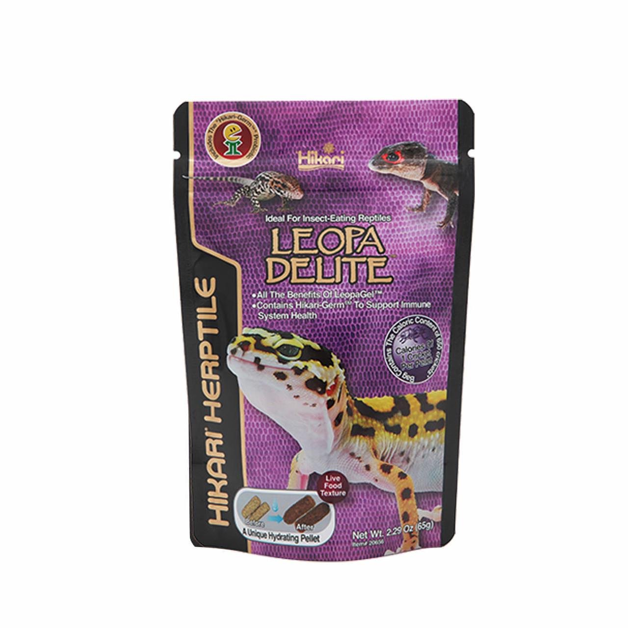 Корм сухой Hikari Leopa Delite для гекконов и насекомоядных ящериц 65 г палочки (20656)