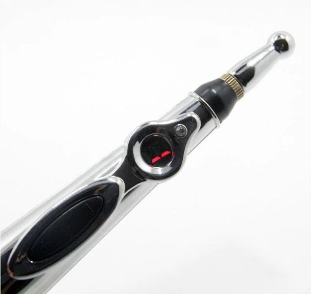 Ручка для лица акупунктурная Massage pen W-912 + насадки - фото 5
