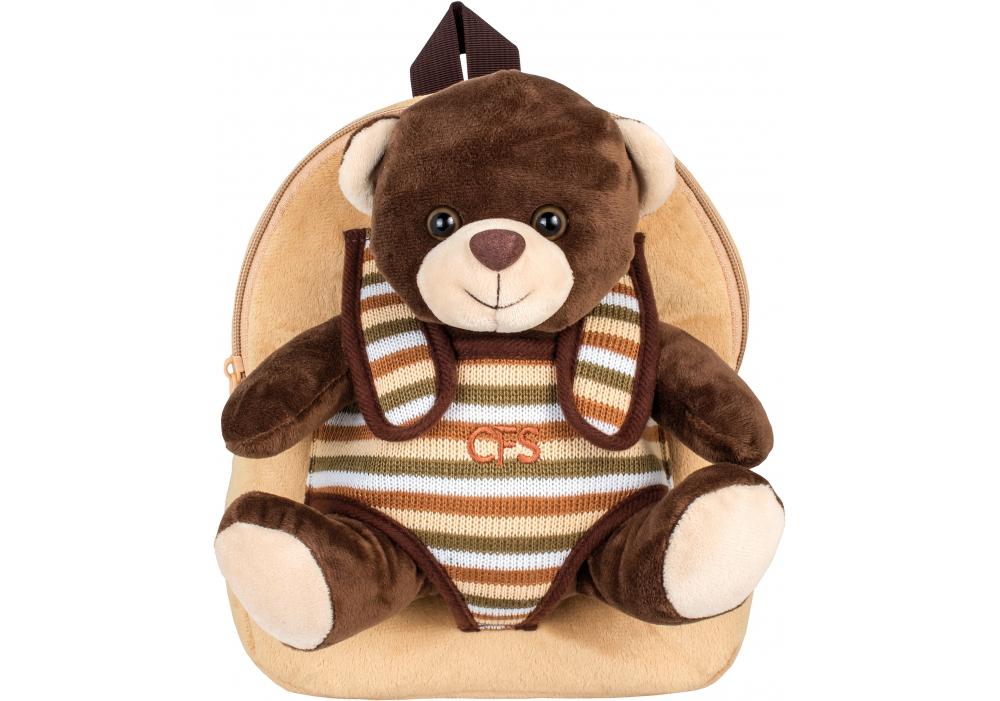 Рюкзак дошкільний Cool For School Brown Bear 25х21х15 см 6-15 л Бежевий (CF86065)