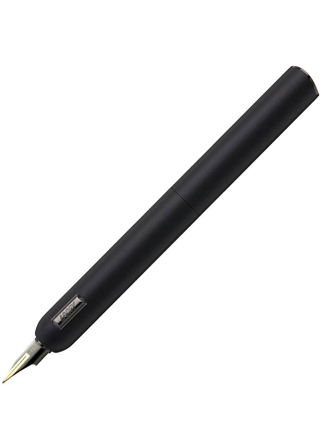 Ручка перьевая Lamy Dialog cc all перо F Black/Gold (4037495)
