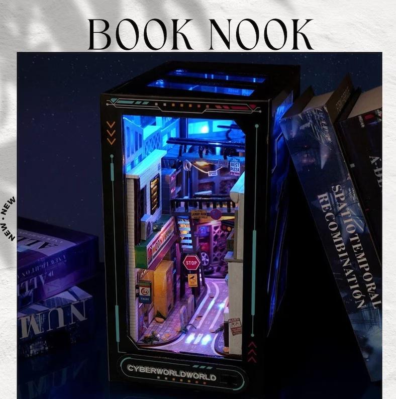 Румбокс DIY Cyberpunk Book Nook (TC-36) - фото 4