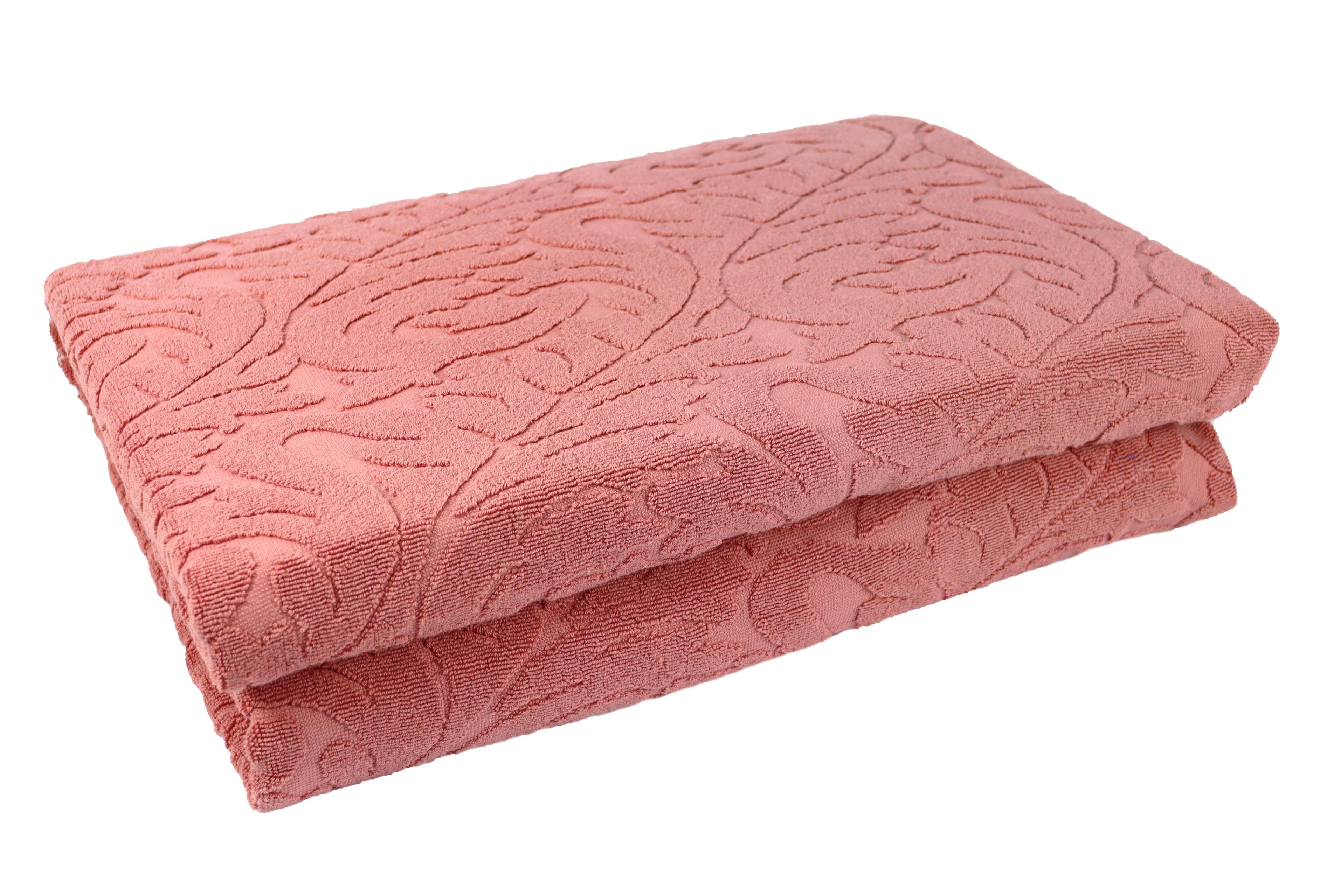 Покрывало-простынь махровая Hobby Sultan 200х220 см 440 г/м2 Пудровый (8698499335240)