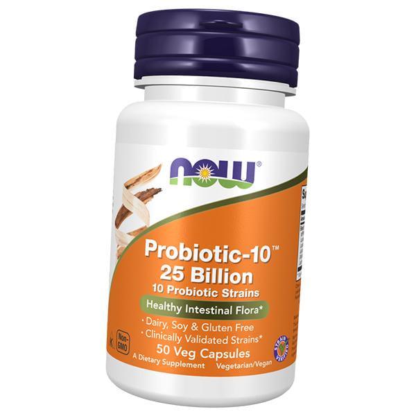 Смесь пробиотиков Probiotic-10 25 Billion 50 вег. капс. (69128010)