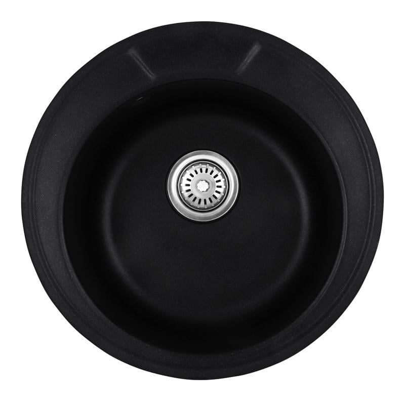 Мийка для кухні Haiba HB8301-G226 490x180 мм Black (HB0971)