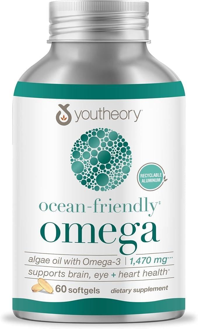 Биодобавка Youtheory Ocean-Friendly Omega Omega 3 770 мг 60 капсул (2491172040)