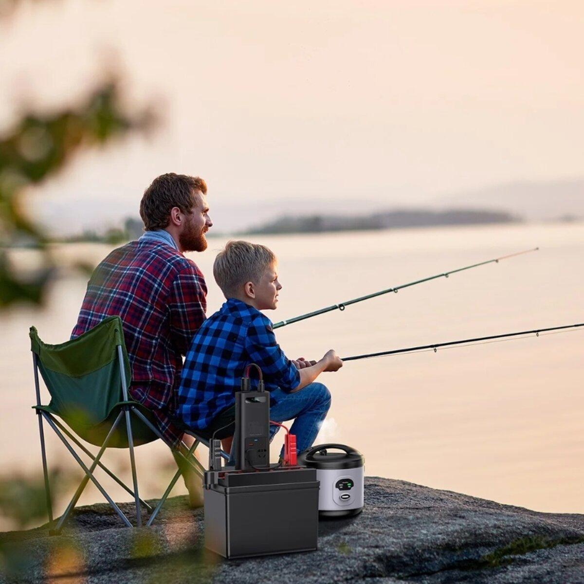 Автомобильный инвертор BASEUS Super Si Power Inverter 500W 220V CN/EU Black - фото 5