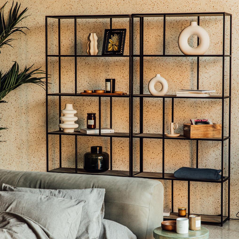 Стеллаж в стиле лофт EcoLoft (IN-2764)