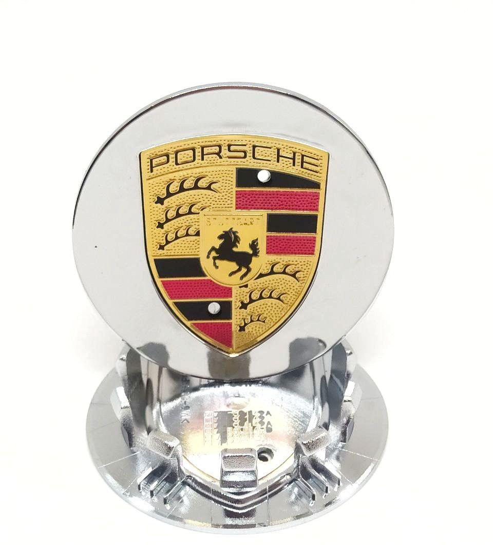 Колпак на диски Porsche 76 мм Хром (7PP601150A/7L5601149)