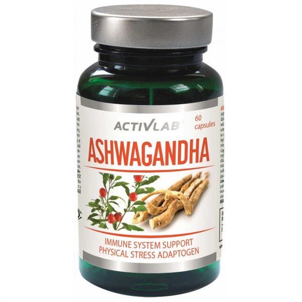 Ашфаганда для спорту Activlab Ashwagandha 60 Caps