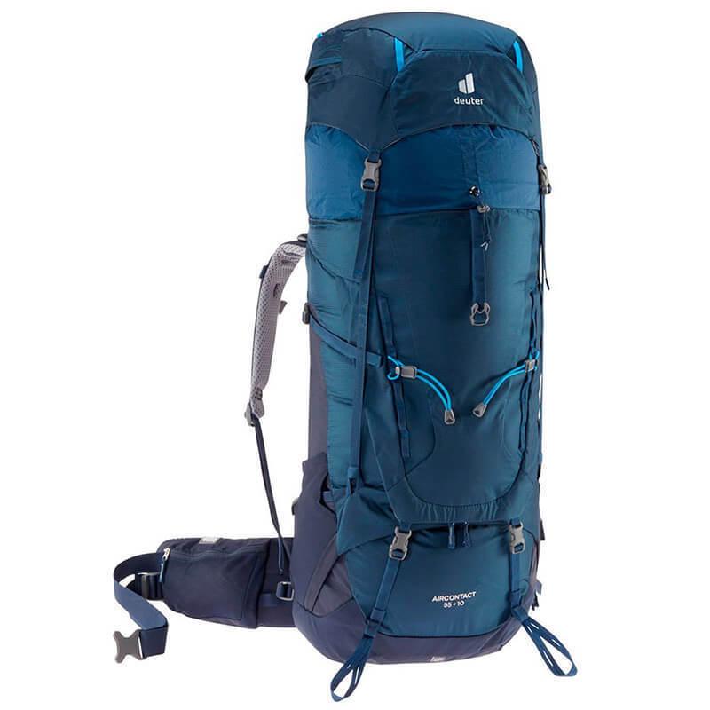 Рюкзак туристичний Deuter Aircontact 45+10 л Midnight/Navy (3320121 3365) - фото 4