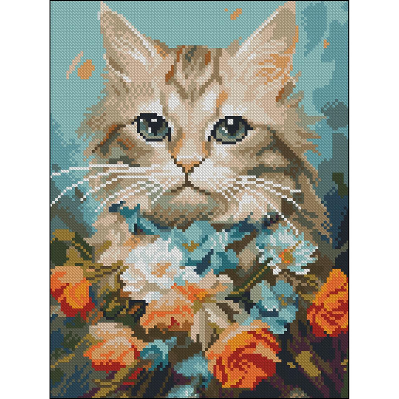 Алмазная мозаика Strateg Маленькая радость без подрамника 30х40 см (ZAV3040-22)