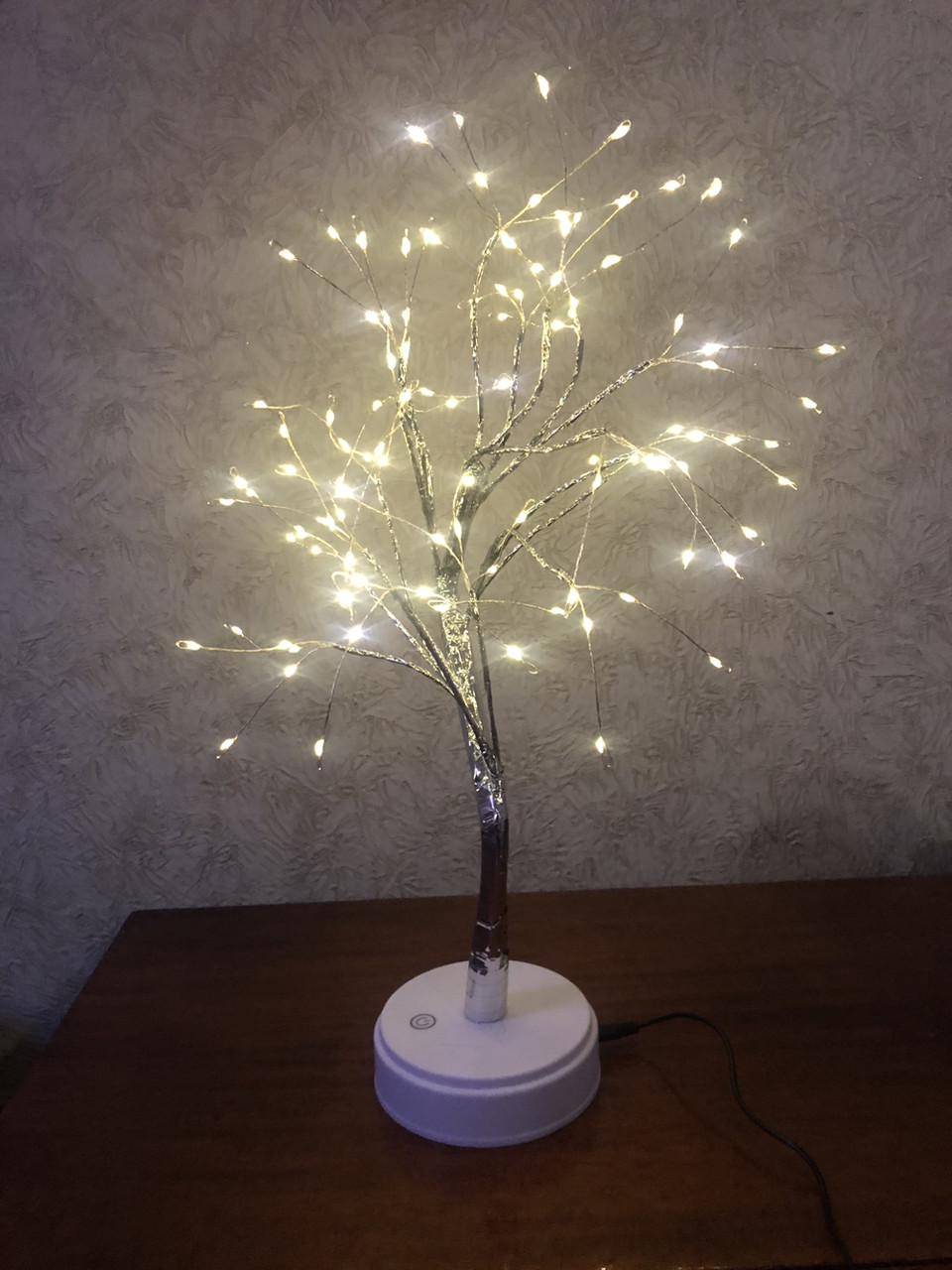 Ночник в форме дерева Бонсай 108LED лампочек Теплый белый (2566142075) - фото 5