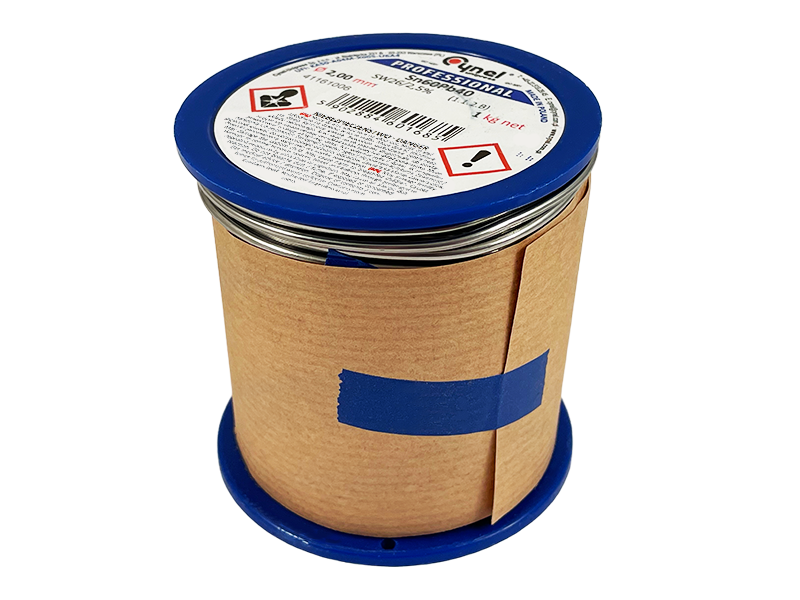 Припой оловянно-свинцовый Cynel Sn60Pb40-SW26 2 мм 1 кг (8137)