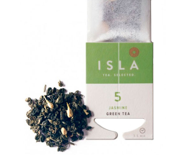 Чай зелений ISLA Jasmine №5 з жасмином на чайник 4 г х 10 шт. (IS10032)