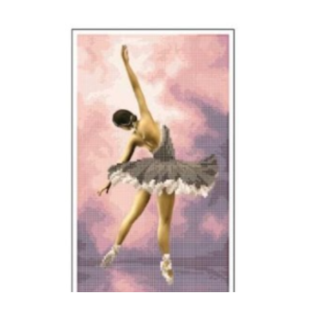 Схема для вышивки бисером Золотая Подкова Балерина ЗПЛ-010 (2904)