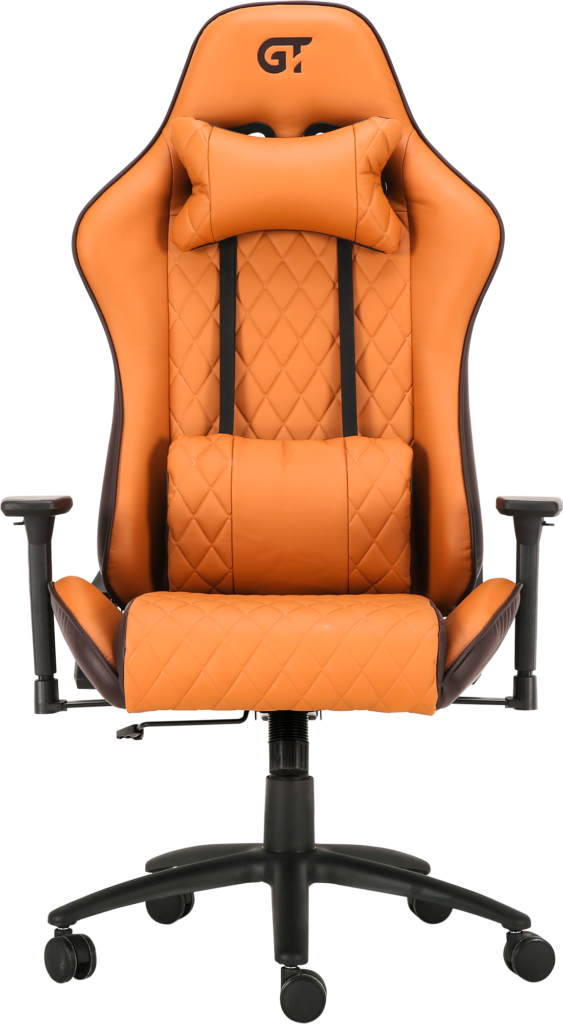 Кресло геймерское GT Racer X-2540 Brown/Orange