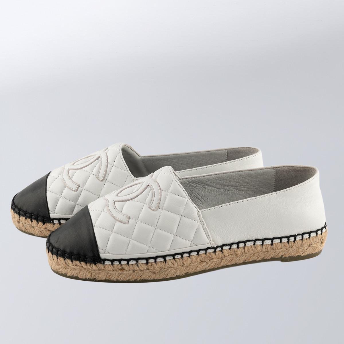 Еспадрільї жіночі повсякденні Chanel р. 38 Білий (2797308520)