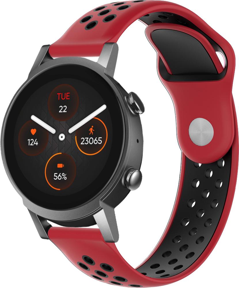Ремінець Sport для Mobvoi TicWatch E3 Red (26747-2D) Ремінець Sport для Mobvoi TicWatch E3 Red (26747-2D)