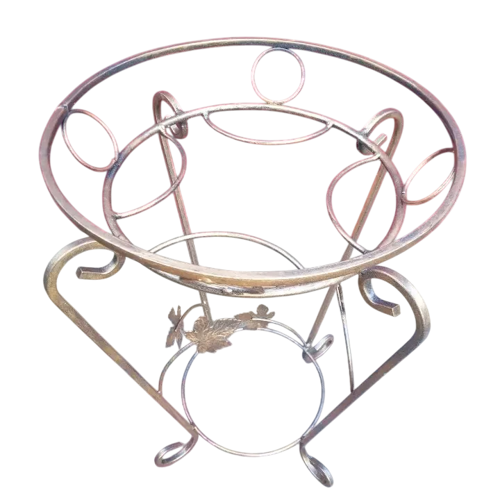 Подставка Домик под цветочные вазоны на 1 вазон металлическая 47х32 см