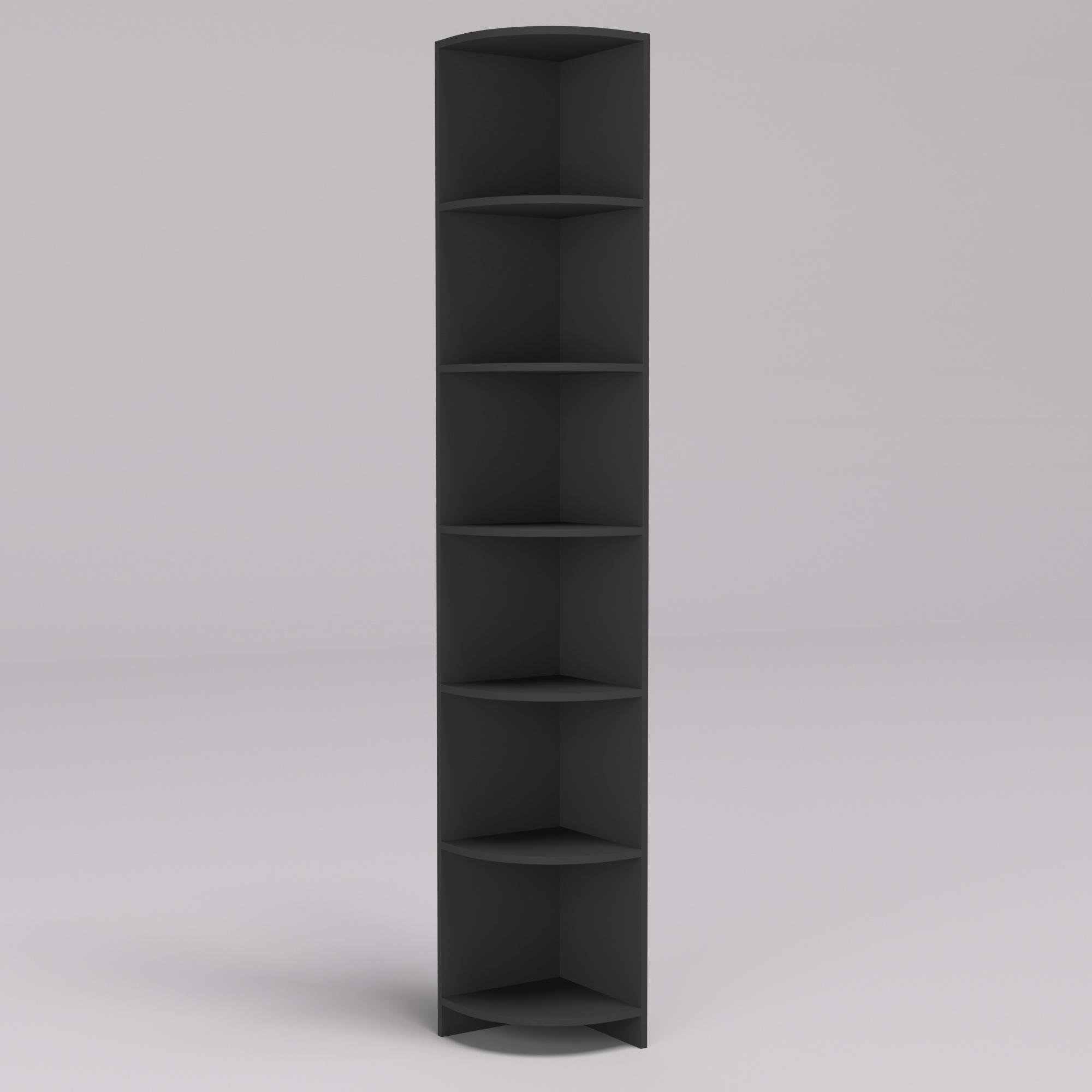 Стеллаж ОК-1 320х320х2100 мм Антрацитовый (22671)